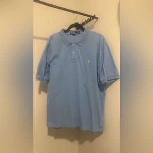 Polo by Ralph Lauren Men's Sky Blue Polo XXL